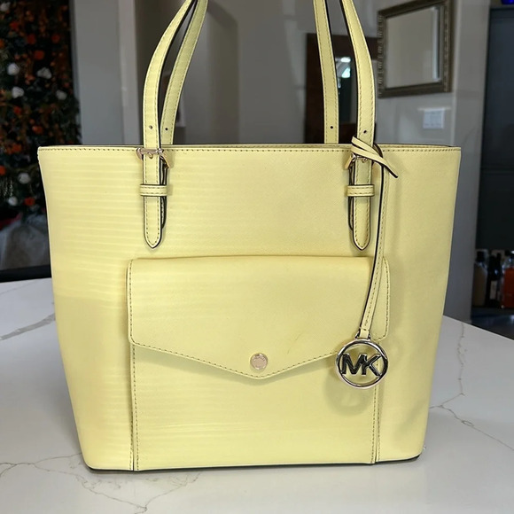 Michael Kors Gold Hardware Tote Bag - Picture 1 of 14